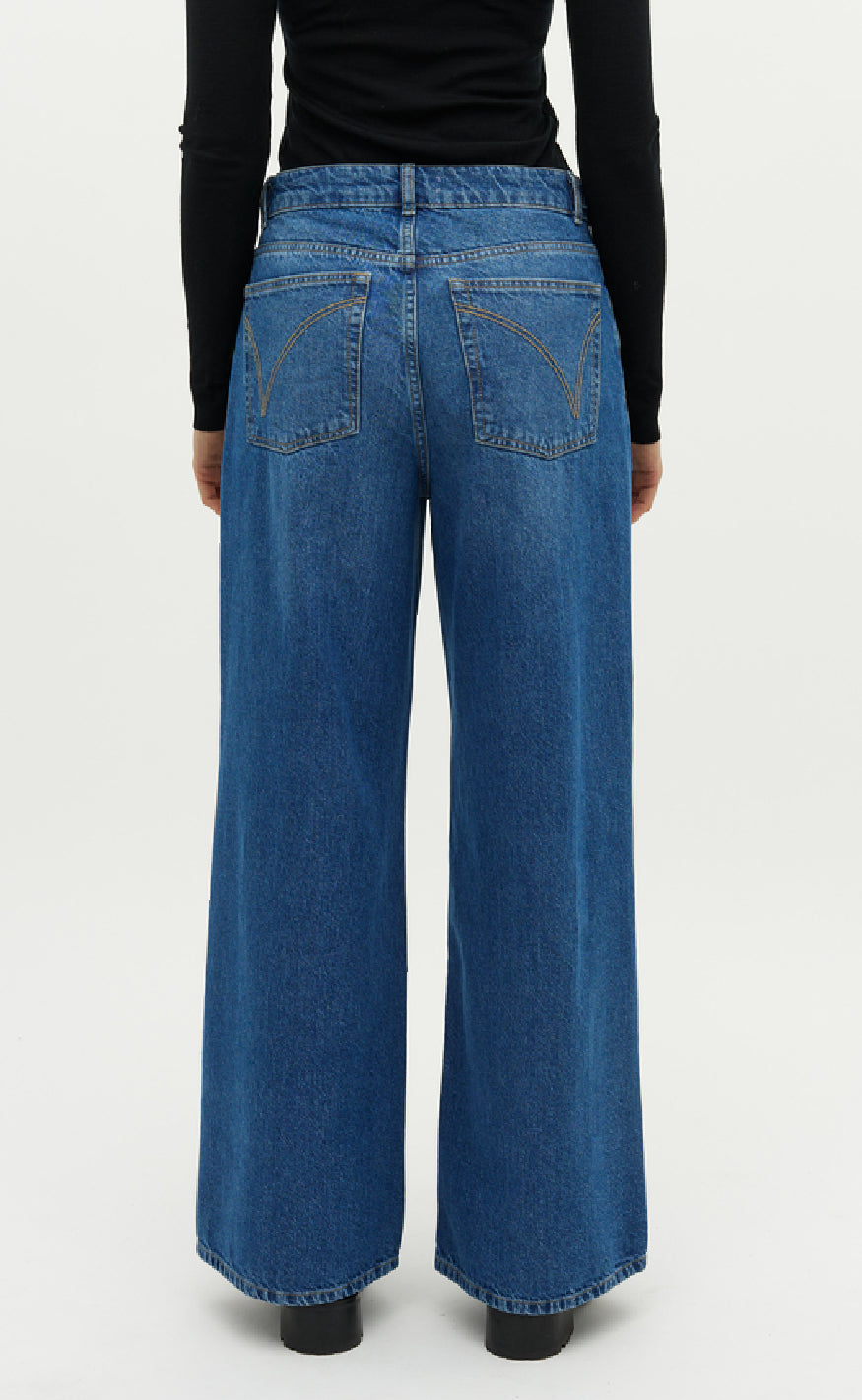 Global Funk Bukser - Kross B-G - Mid Vintage Blue