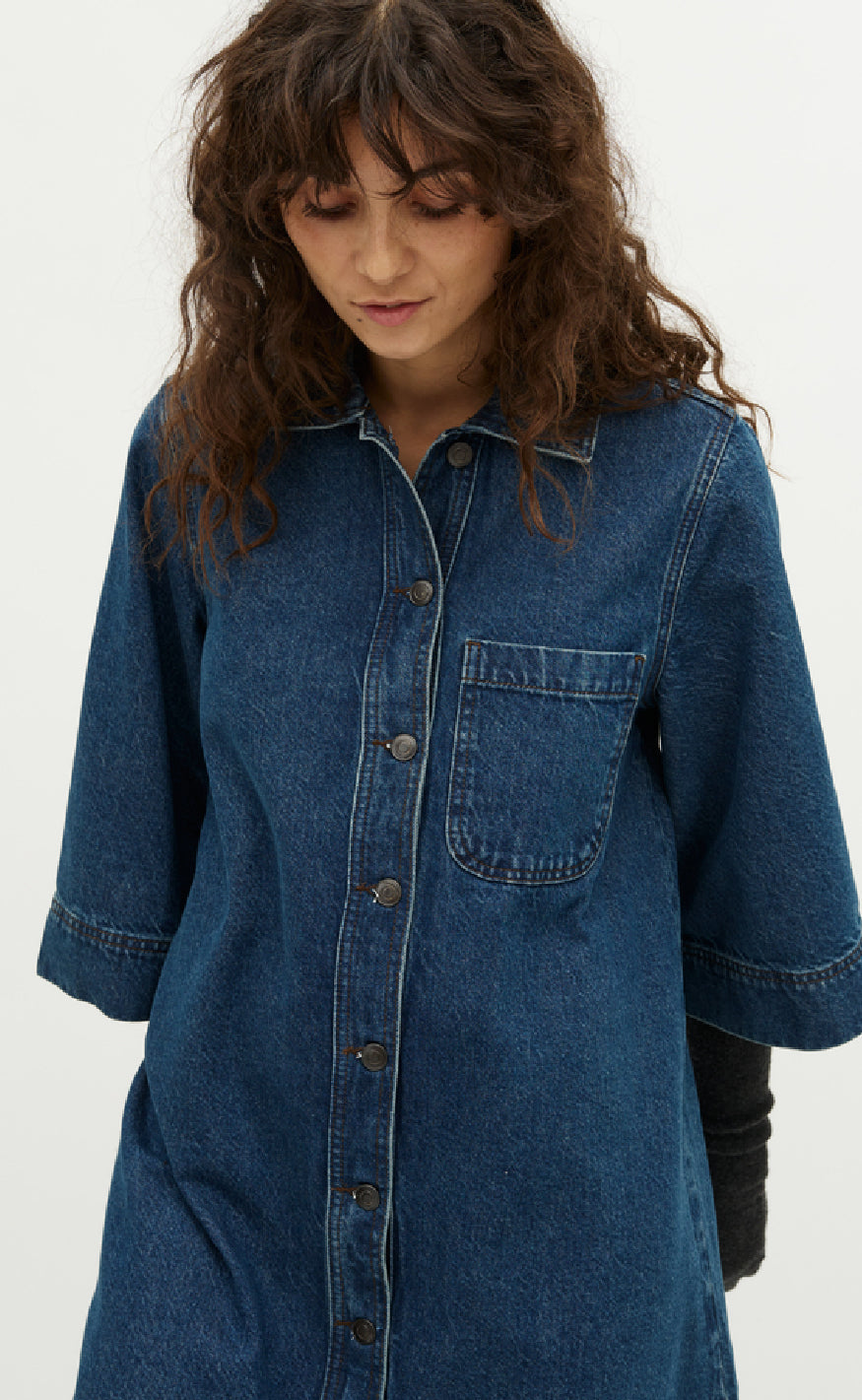 Global Funk Kjole - Mera-G - Mud Stone Wash