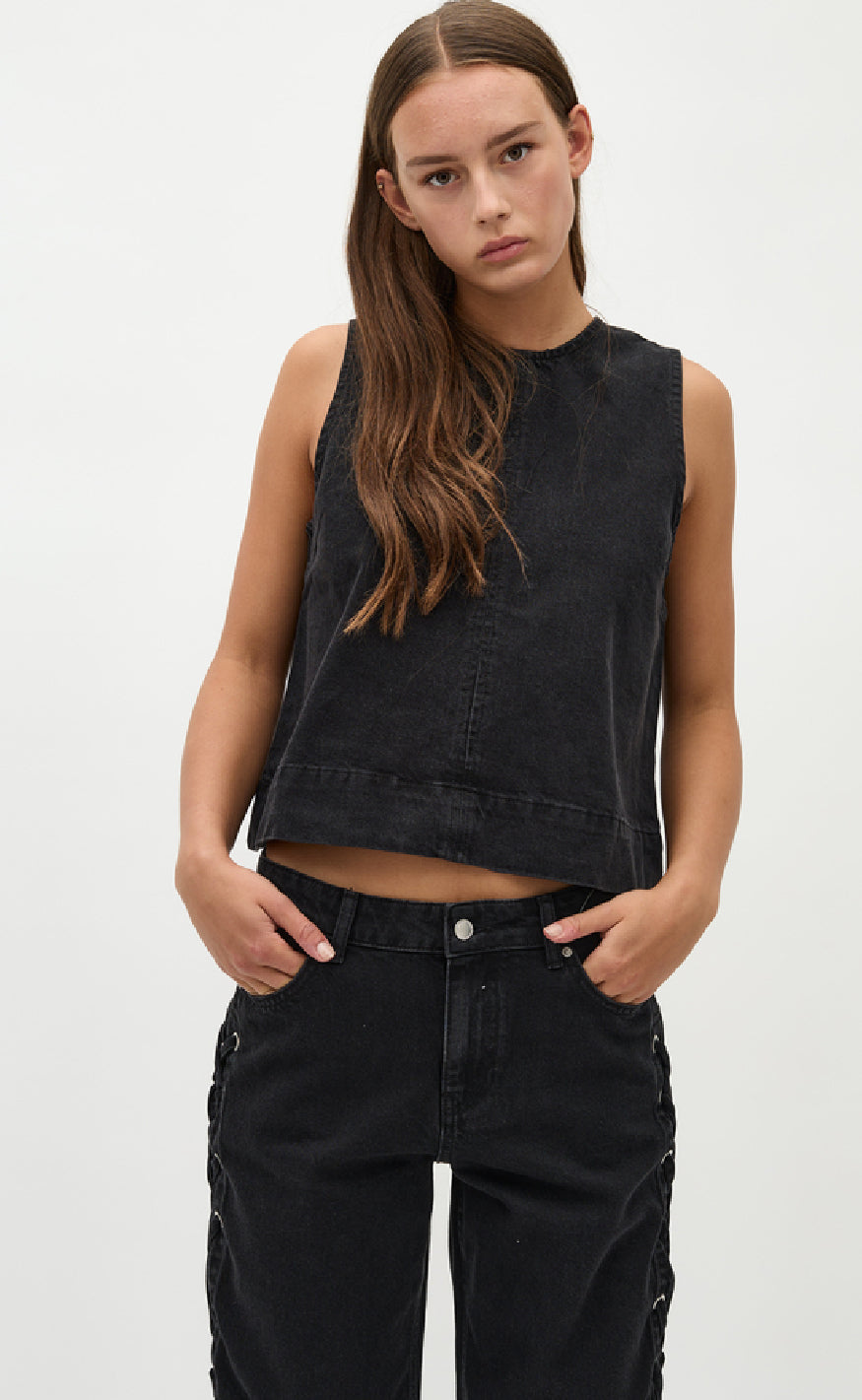 Global Funk Topp - Rihne-G - Rebel Black