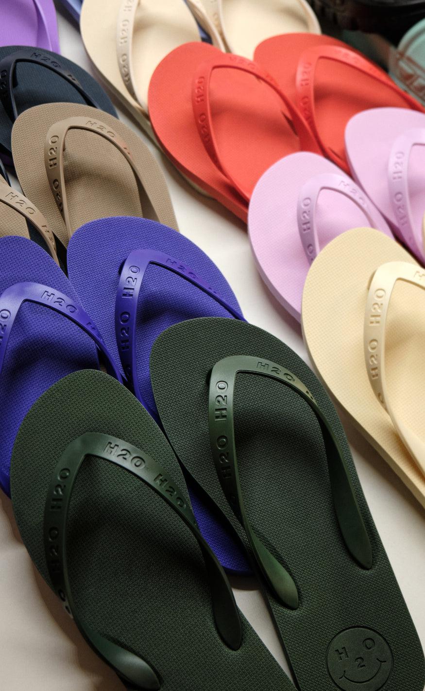 H2O Badesandal - Flip Flop  - Pale Banana
