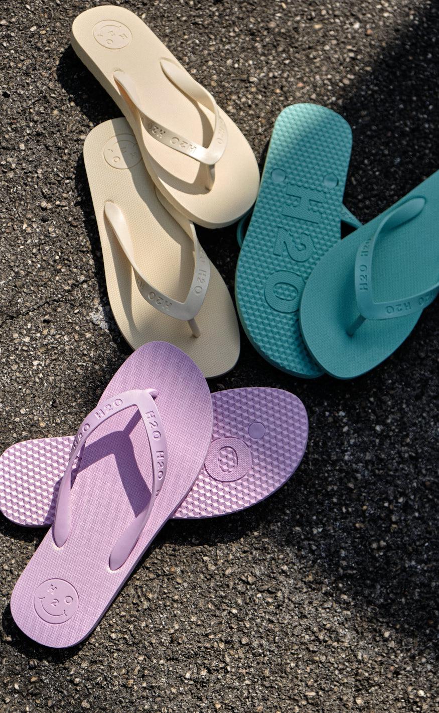 H2O Badesandal - Flip Flop  - Pale Banana