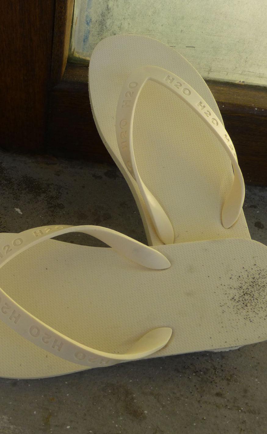 H2O Badesandal - Flip Flop  - Pale Banana