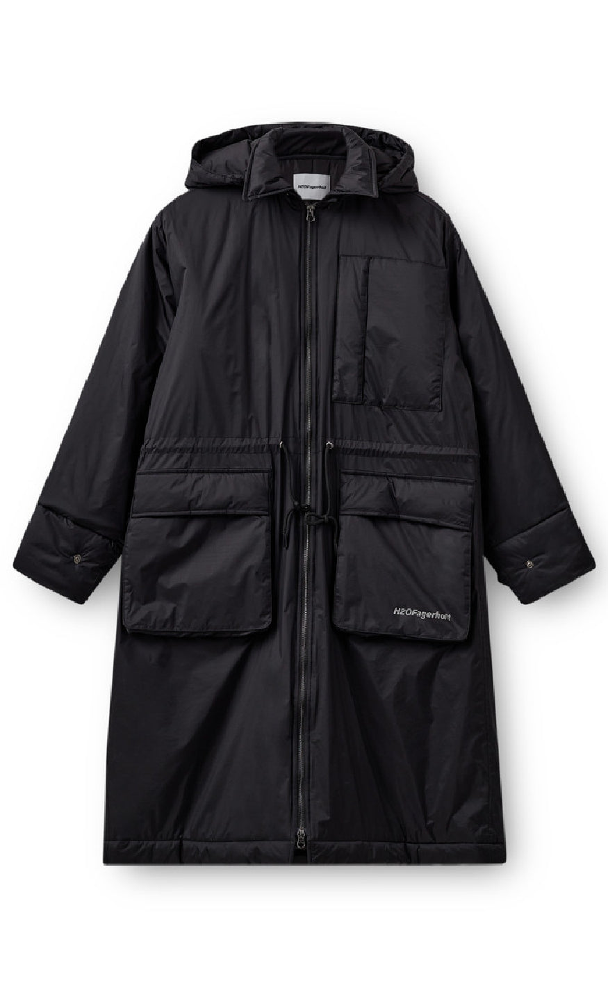 H2O Fagerholt RegnKåpe - Warm Rain - Black