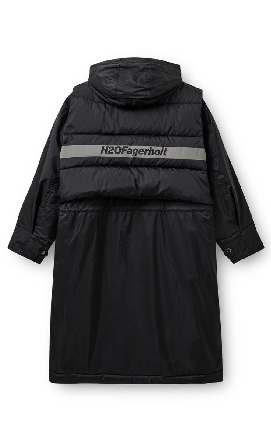 H2O Fagerholt RegnKåpe - Warm Rain - Black