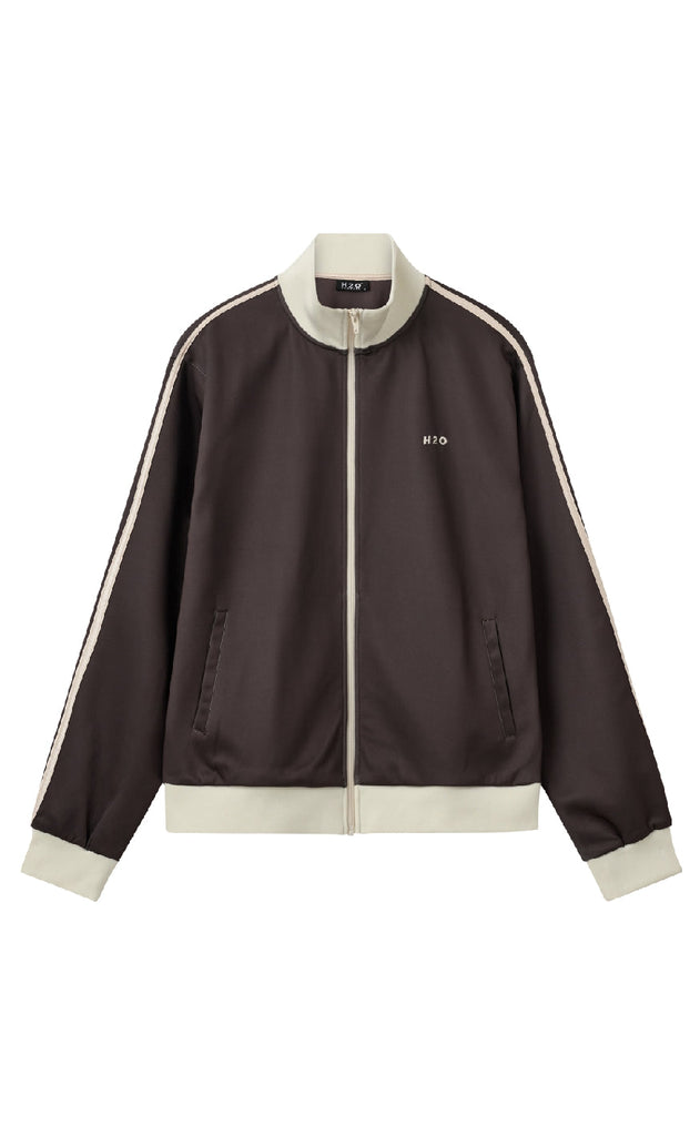 H2O Jakke - Tracksuit Zip - Espresso