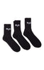 H2O Sokker - 3-pakning - Black