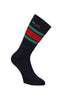 H2O Strømper - Crew - Navy/Green/red