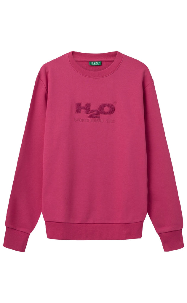 H2O Sweatshirt - Logo O'neck - Wild Pink