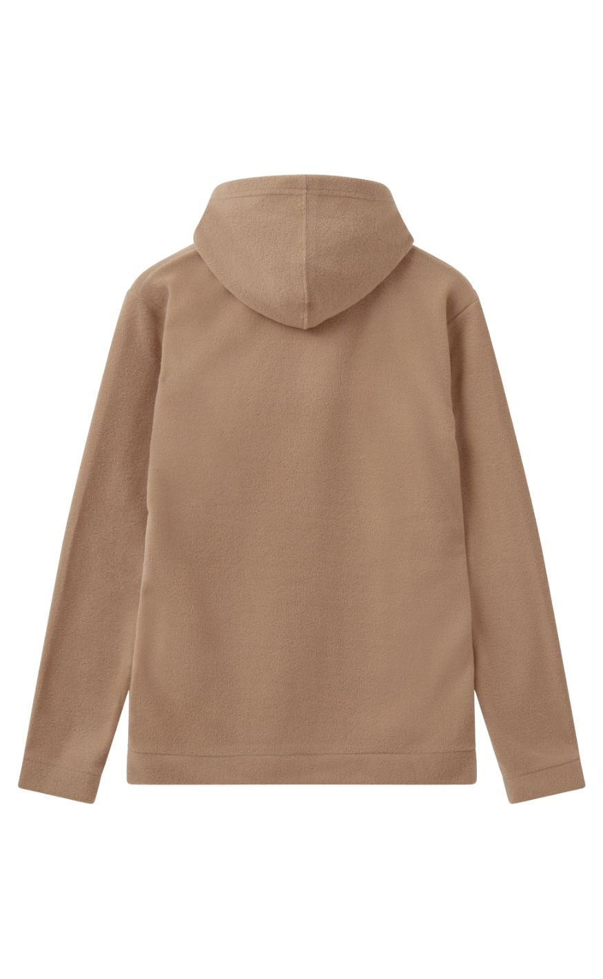 H2O Genser - Blåvand Fleece Hoodie - Oak