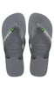 Havaianas Flip-flops / Sandal - Brasil Logo - Steel Grey