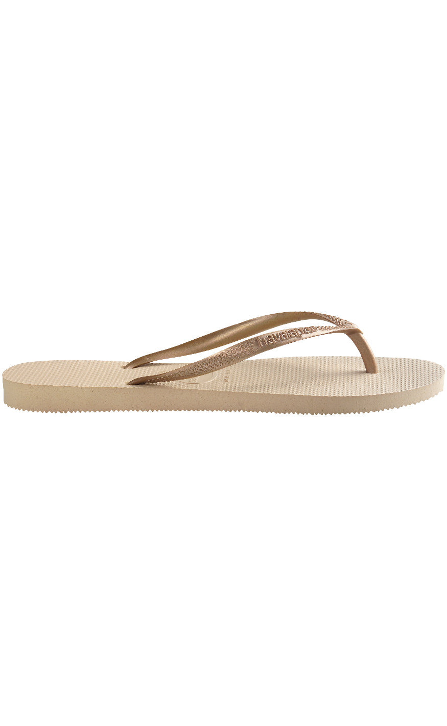 Havaianas Klipklappere - Slim - SandGrey/L. Gold