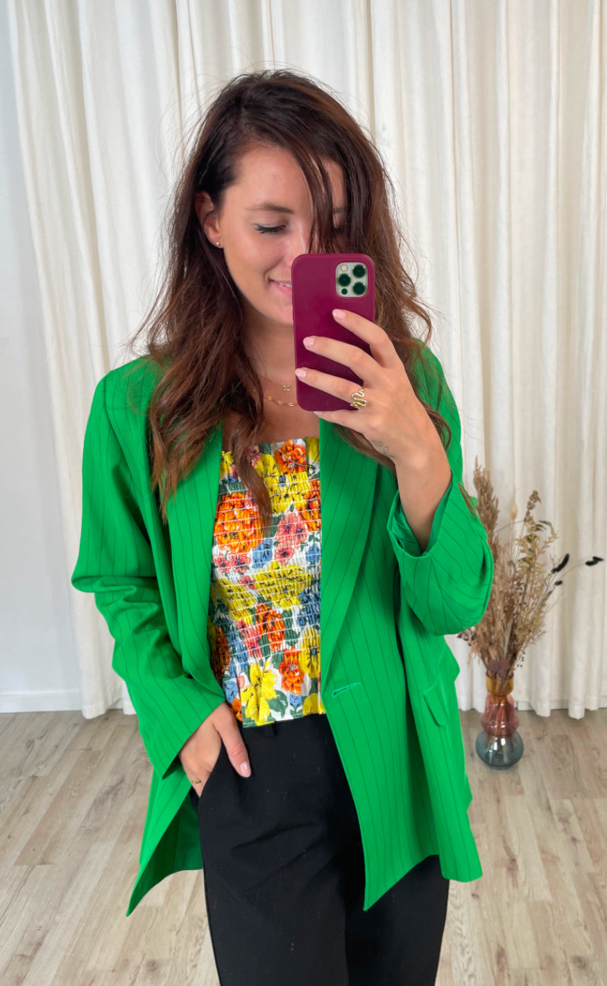 Hunkøn Topp - Vanessa - Floral