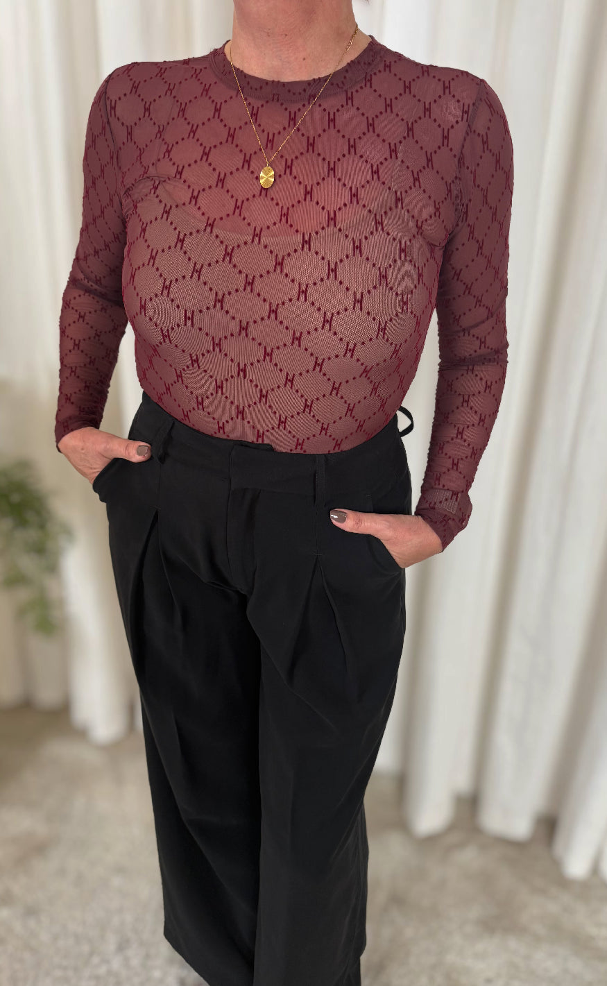 Hype The Detail Bluse - Mesh - 12