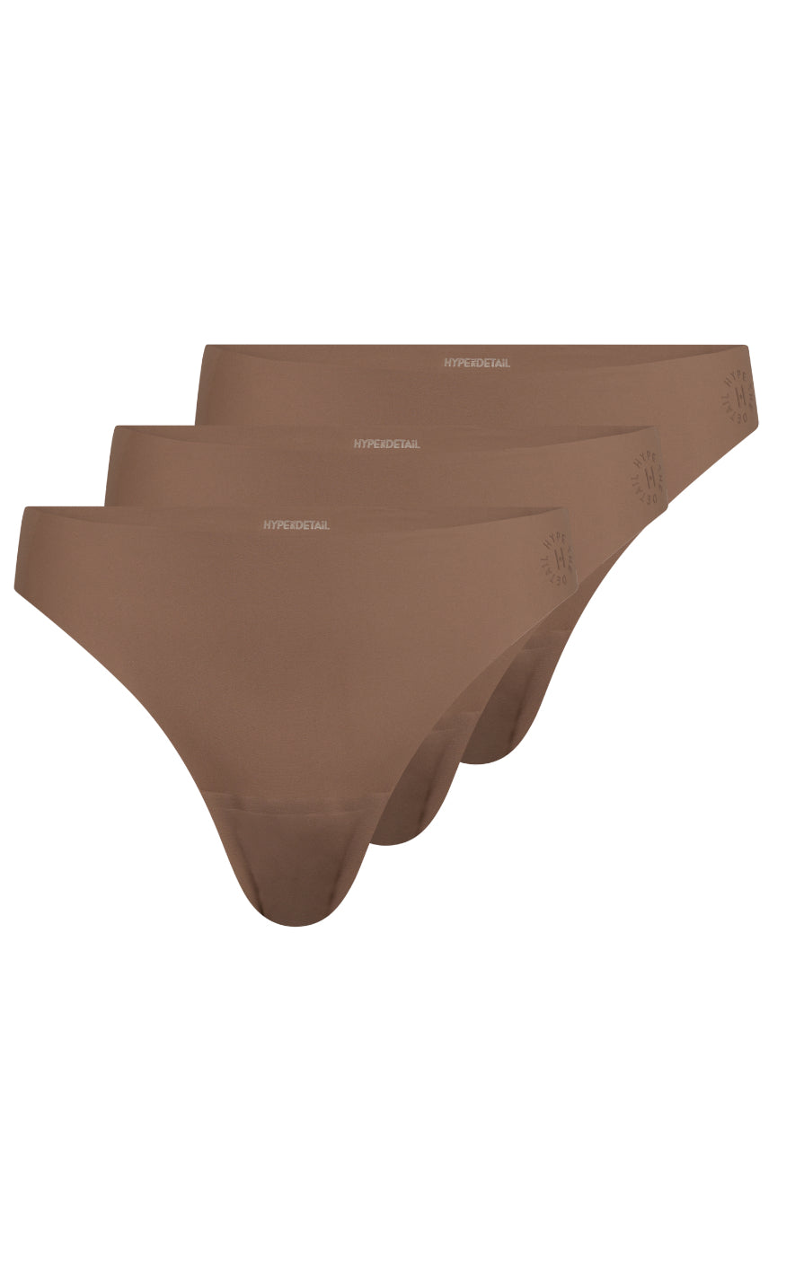 Hype The Detail Truse - String 3 pack - Brown