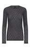 Hype the Detail Bluse - Mesh 14 - Grey