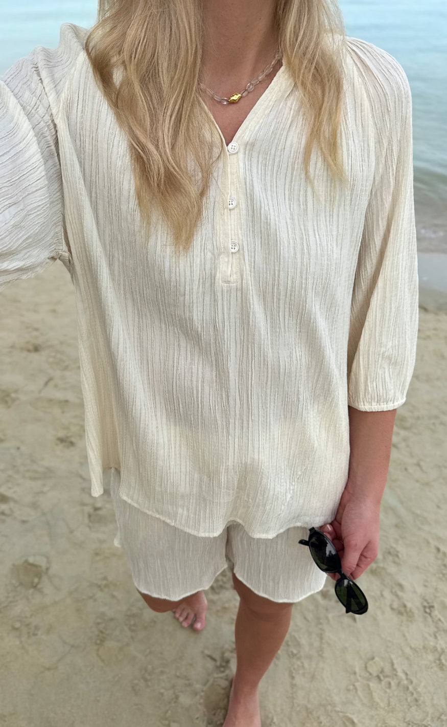 Say INA Copenhagen Skjorte - Ida - Off White