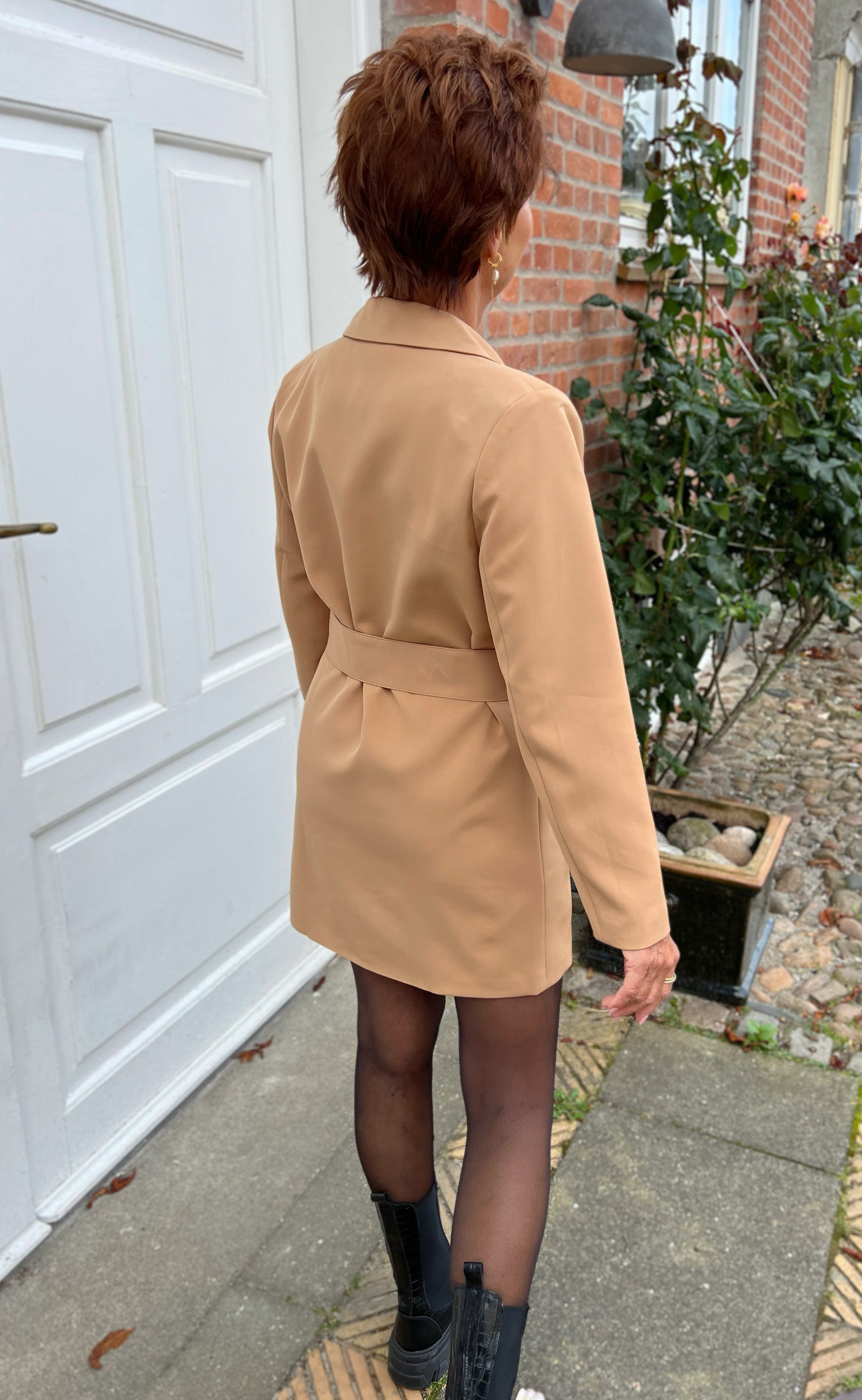 INA Copenhagen Blazer - Brina - Camel