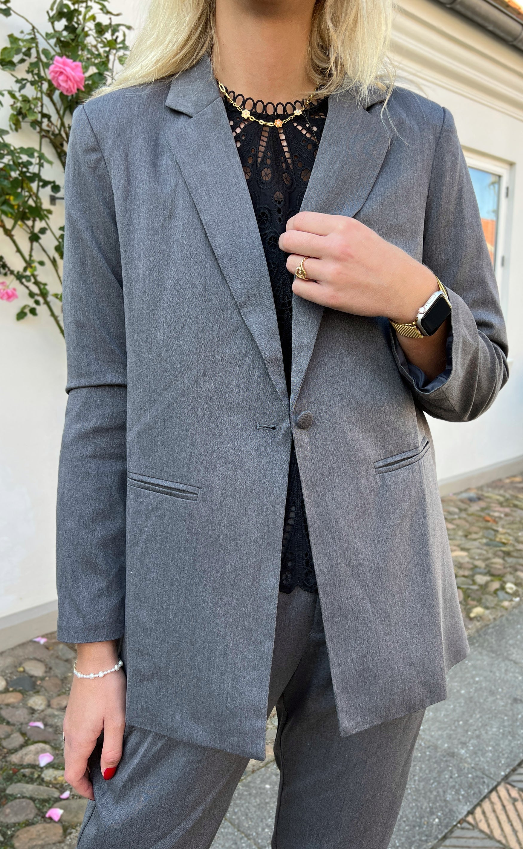 INA Copenhagen Blazer - Zoey - Dark Grey