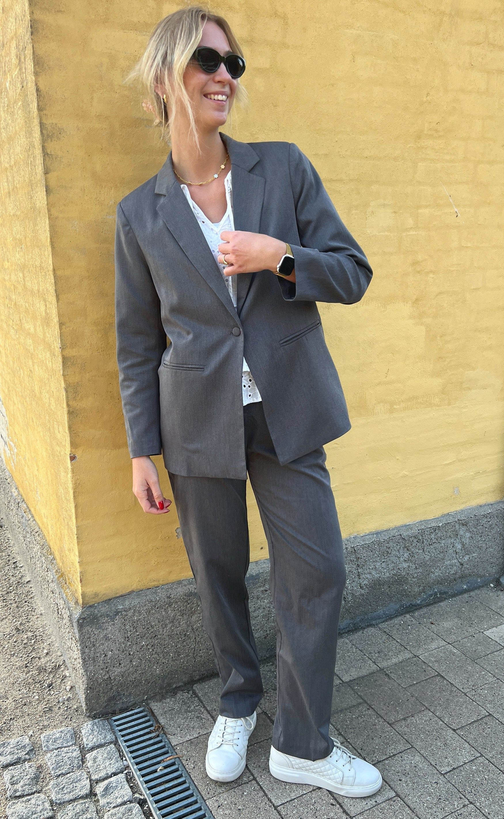 INA Copenhagen Blazer - Zoey - Dark Grey