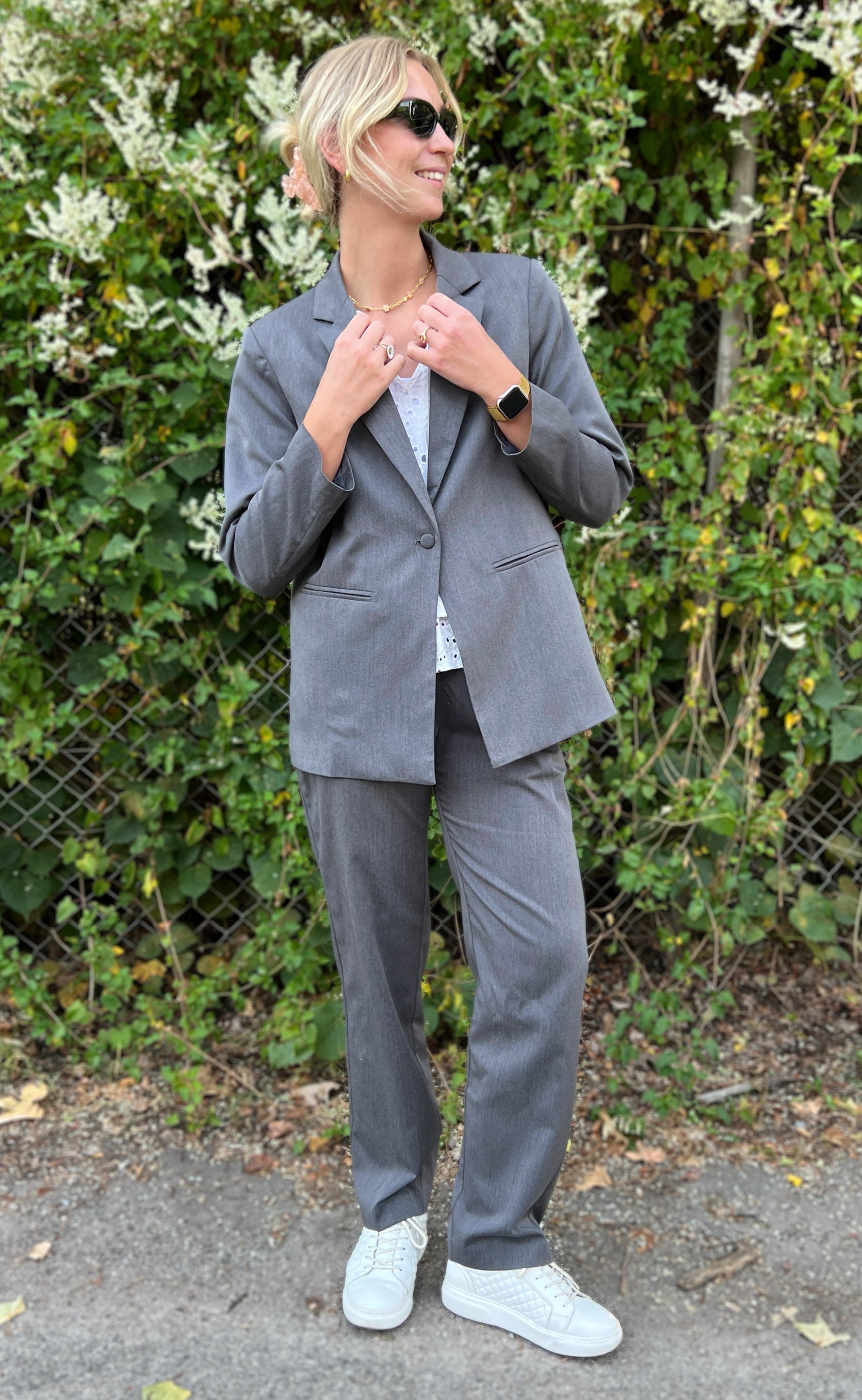 INA Copenhagen Blazer - Zoey - Dark Grey