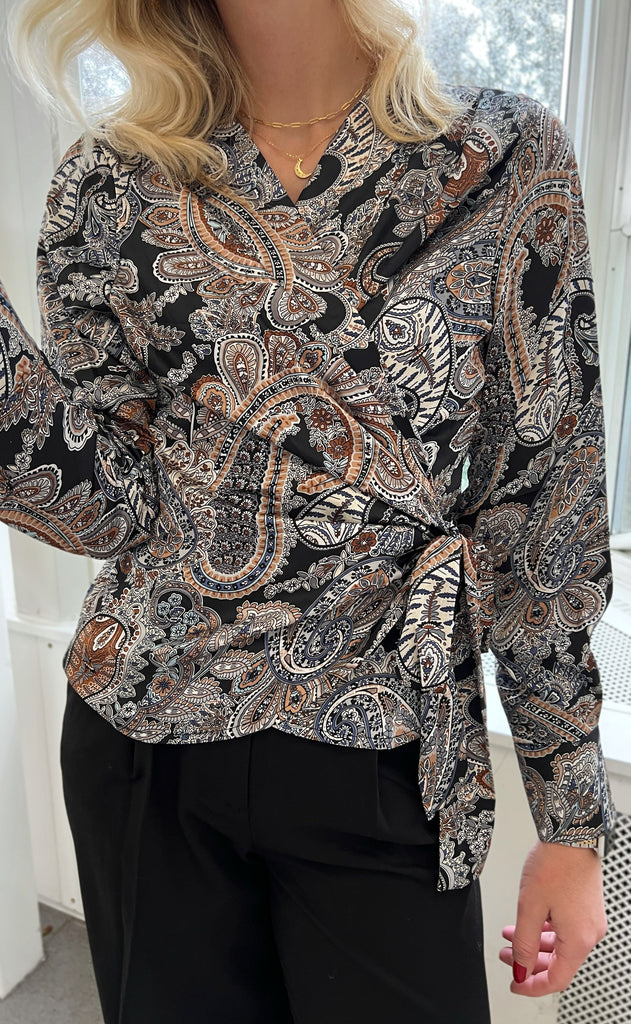 INA Copenhagen Bluse - Josse - Paisley Night