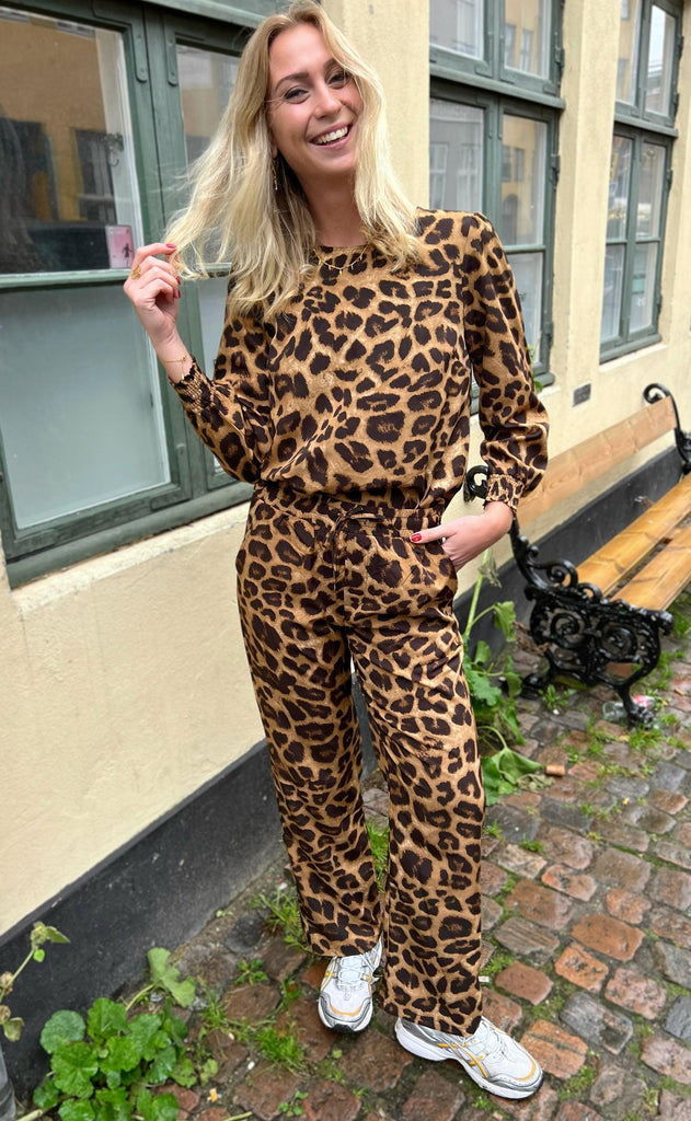 INA Copenhagen Bukser - Ida - Leopard