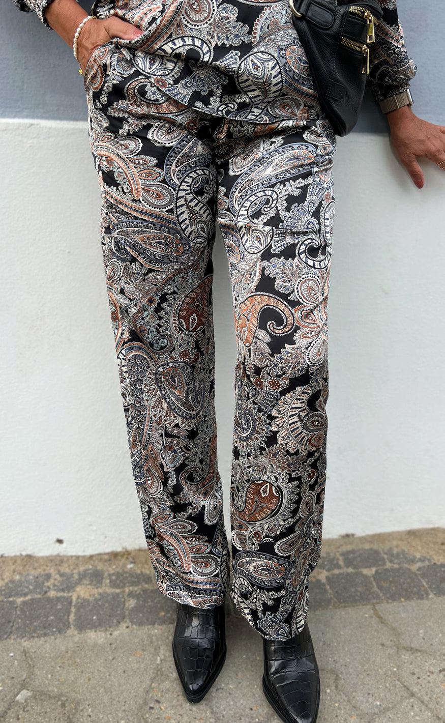 INA Copenhagen Bukser - Ida - Paisley Night