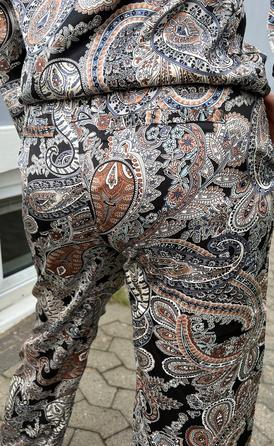 INA Copenhagen Bukser - Ida - Paisley Night