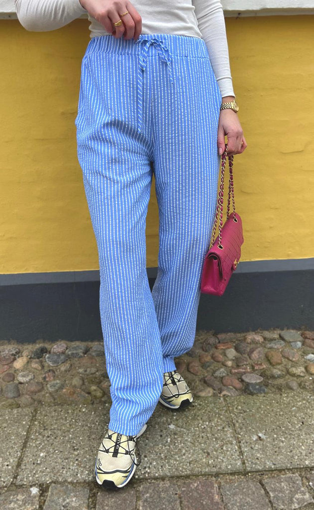 INA Copenhagen Bukser - Liv - Blue Striped