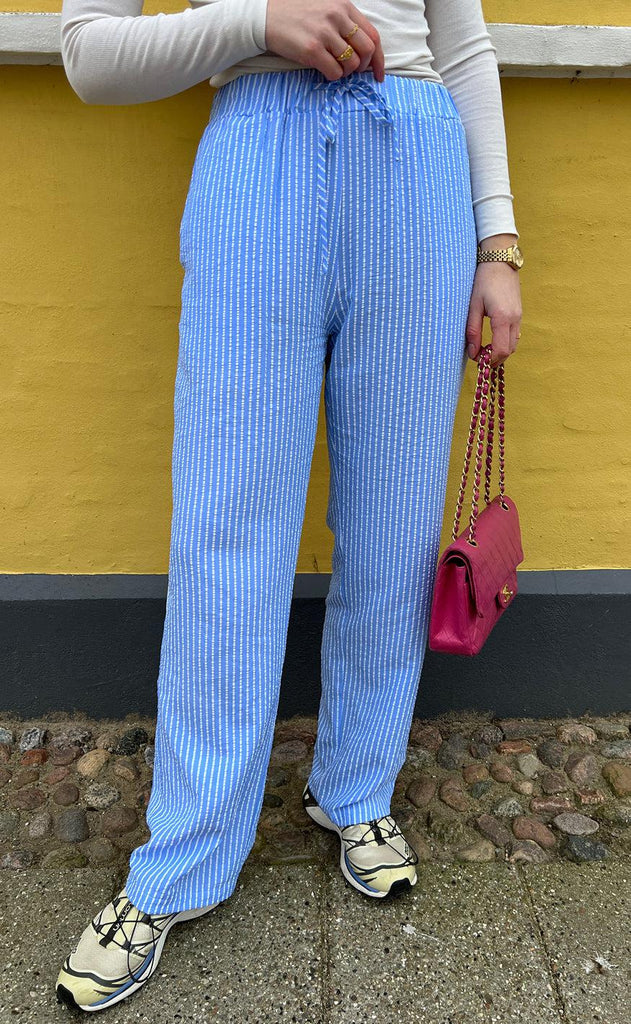 INA Copenhagen Bukser - Liv - Blue Striped