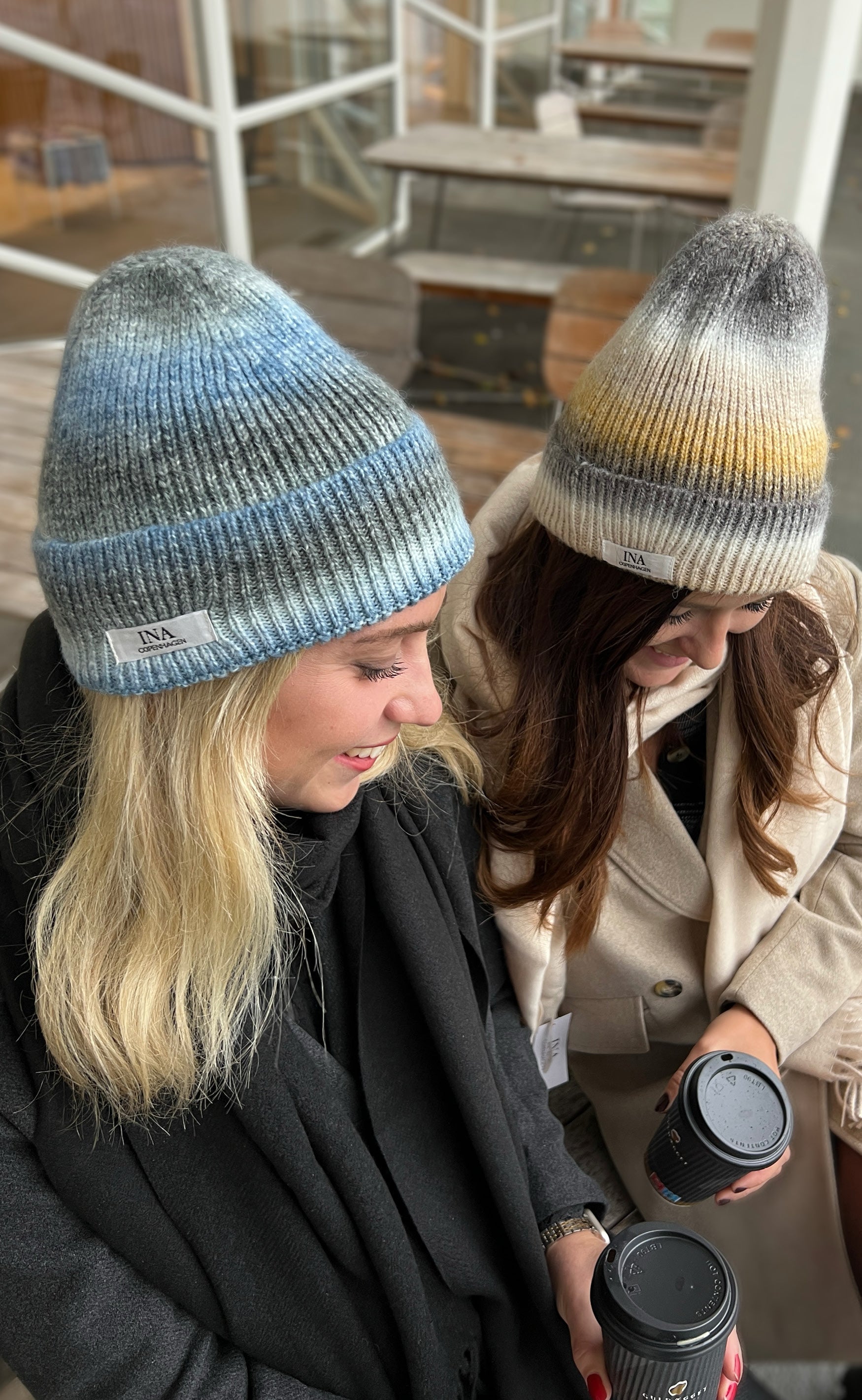 INA Copenhagen Lue  - Esther - Yellow/Grey