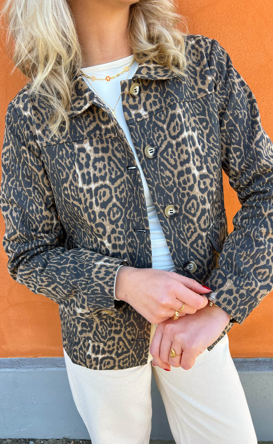 INA Copenhagen Jakke - Sica - Leopard