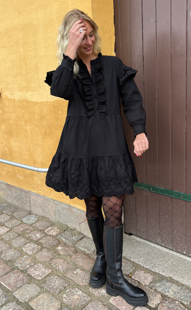 INA Copenhagen Kjole - Alma - Black