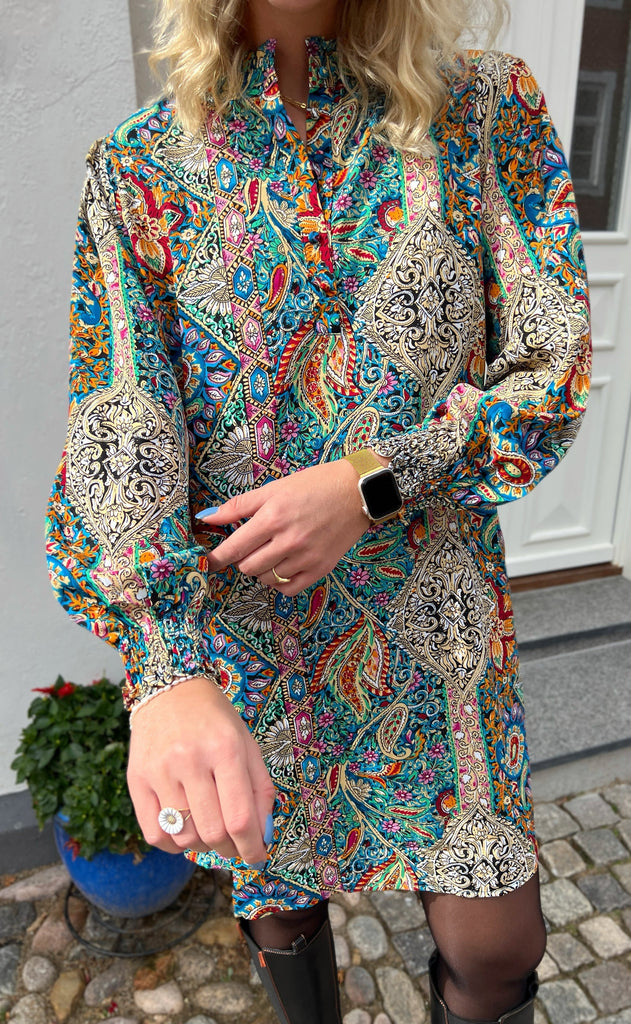 INA Copenhagen Kjole - Augusta - Mixed Paisley