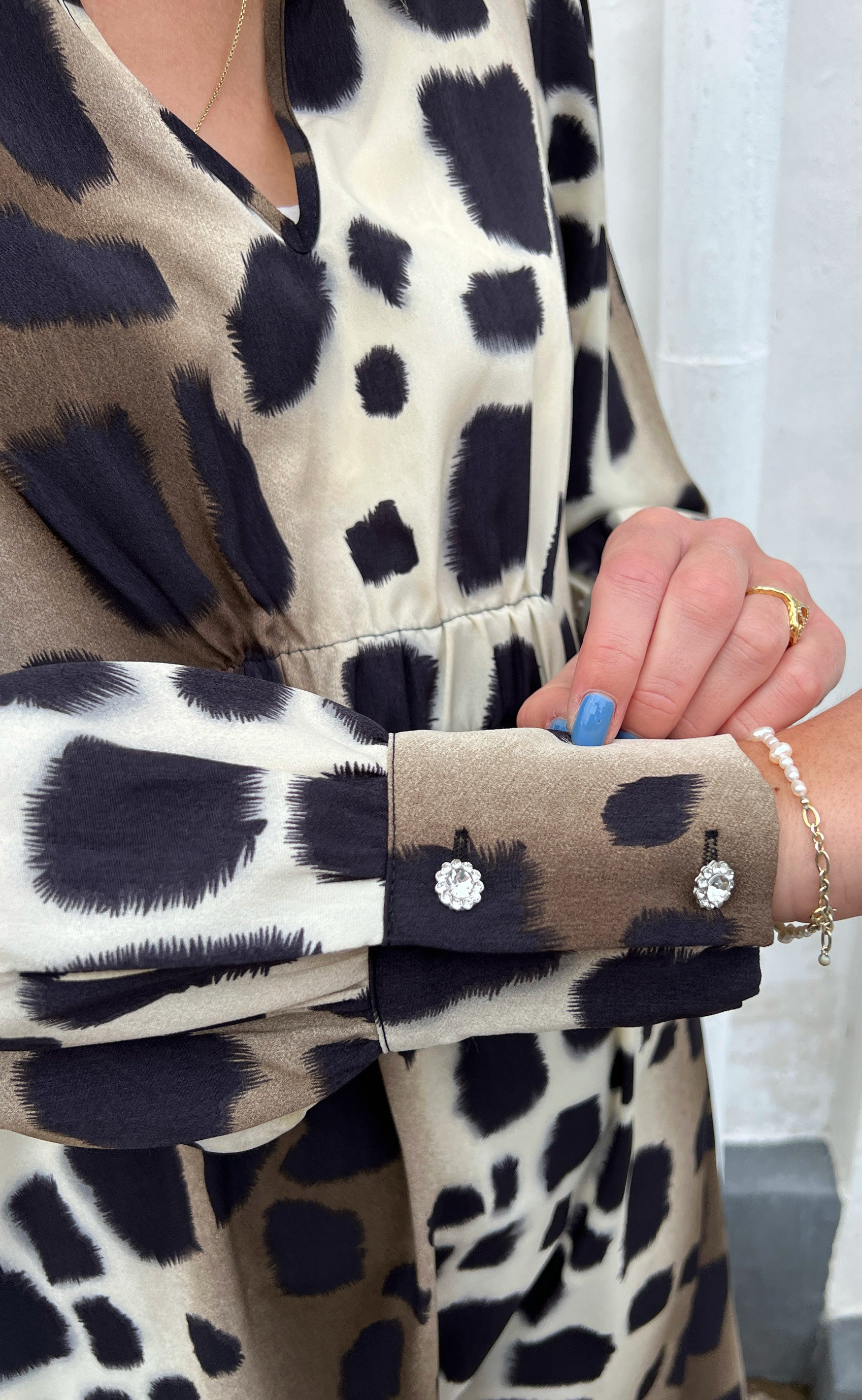 INA Copenhagen Kjole - Bella - Brown Gepard