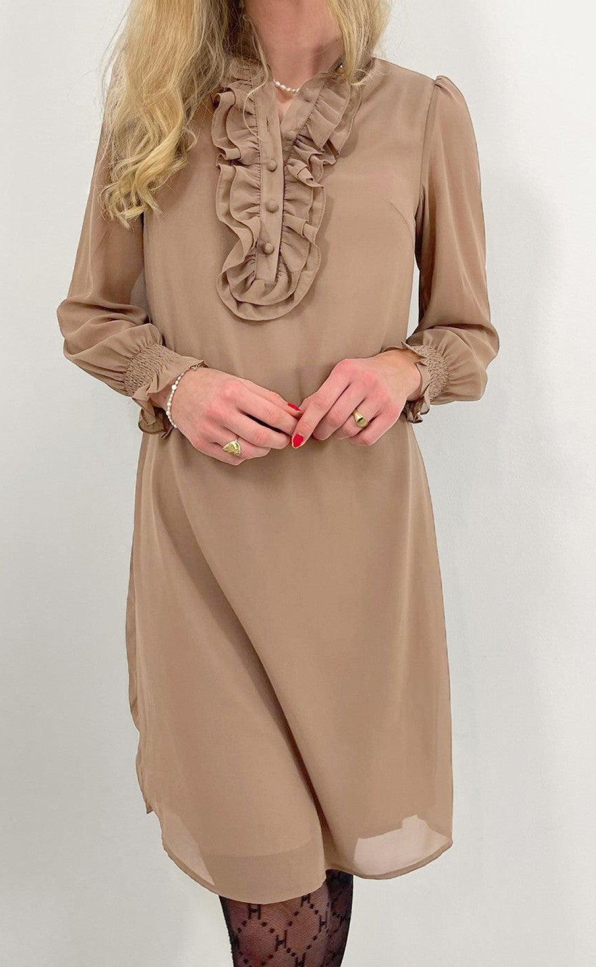 INA Copenhagen Kjole - Cami - Creme