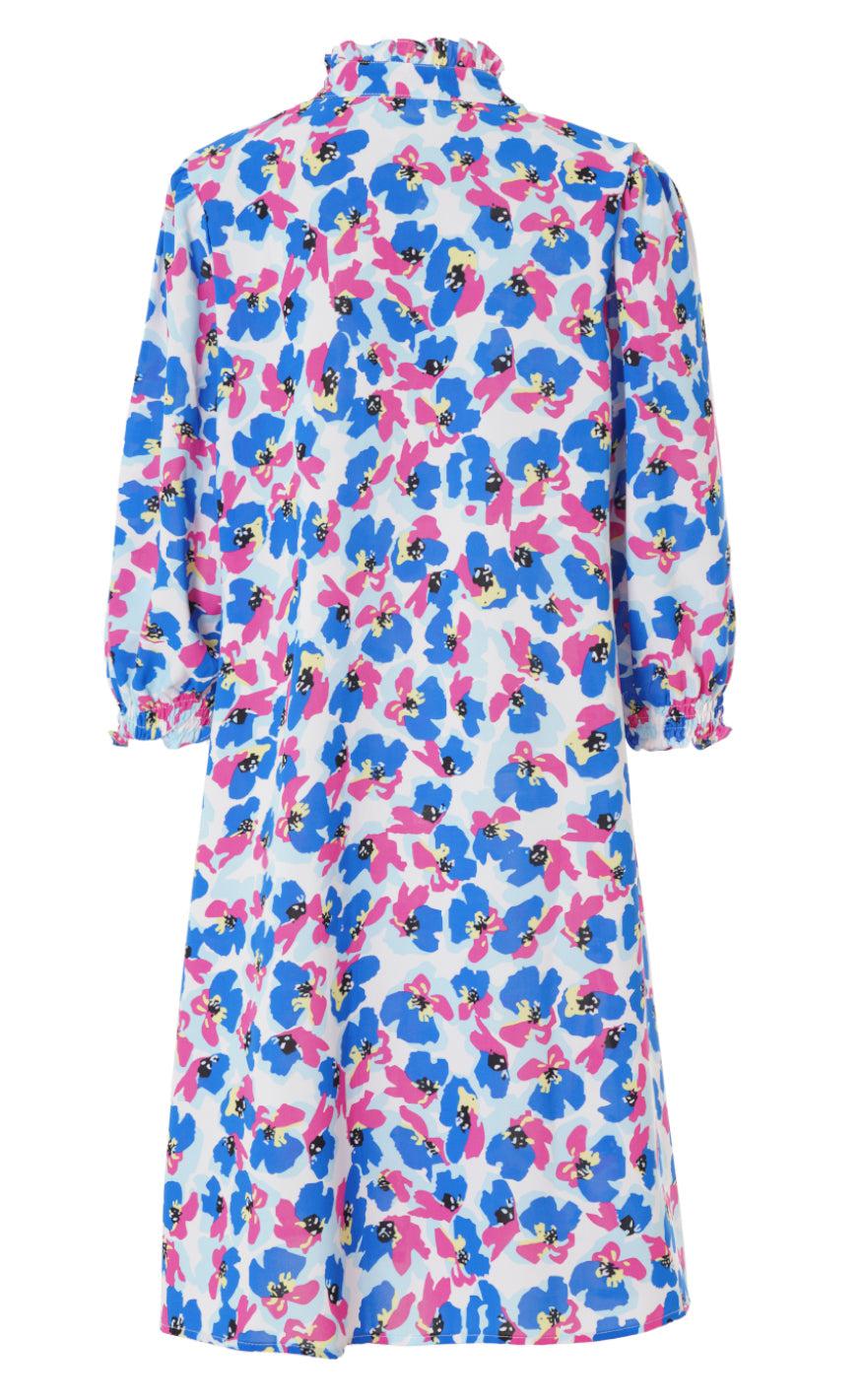 INA Copenhagen Kjole - Camilla - Blue Flower