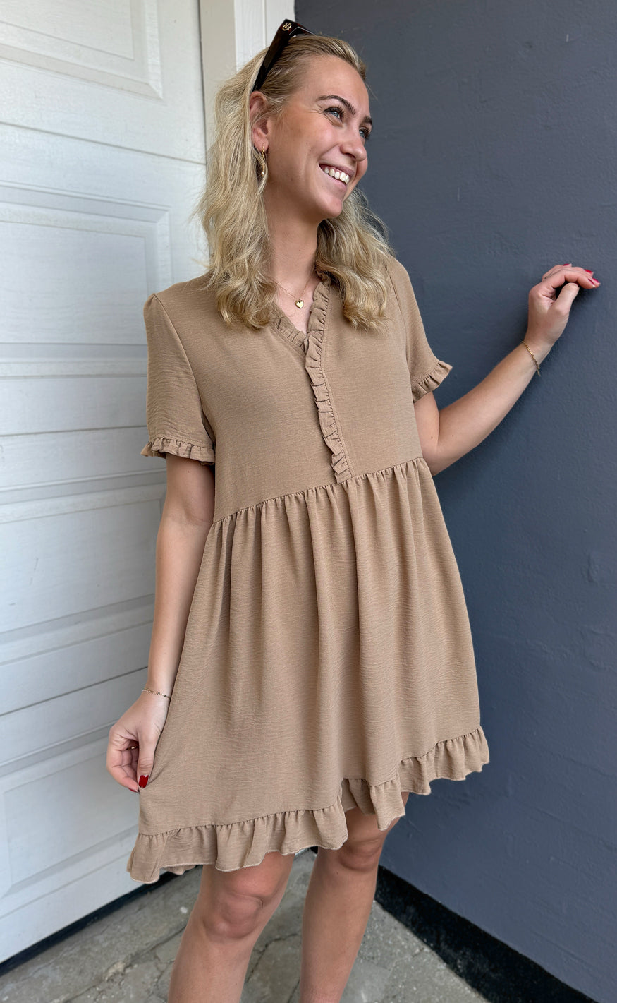 INA Copenhagen Kjole - Catja Summer - Camel