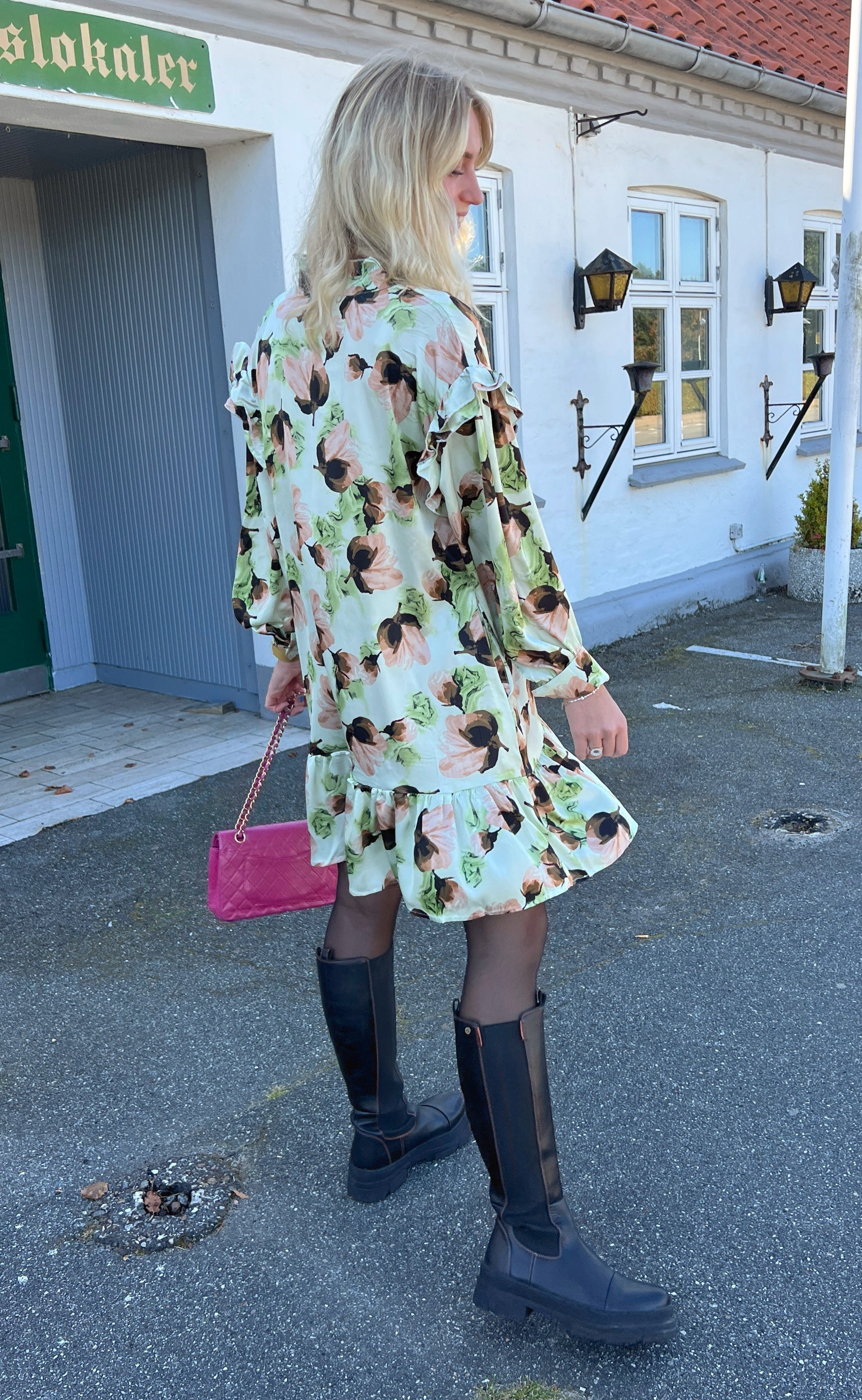 INA Copenhagen Kjole - Lisa - Fall Flowers