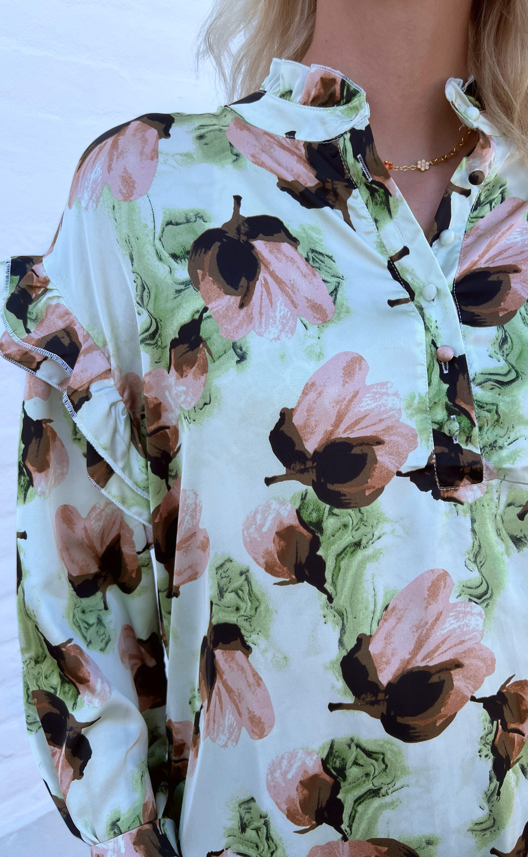 INA Copenhagen Kjole - Lisa - Fall Flowers