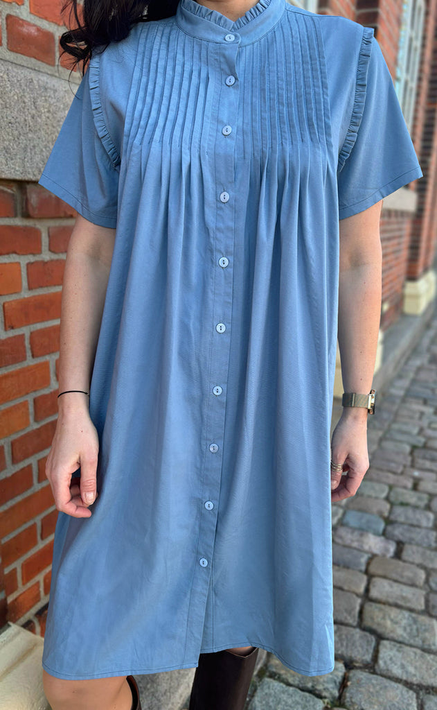 INA Copenhagen Kjole - Loui Summer - Blue