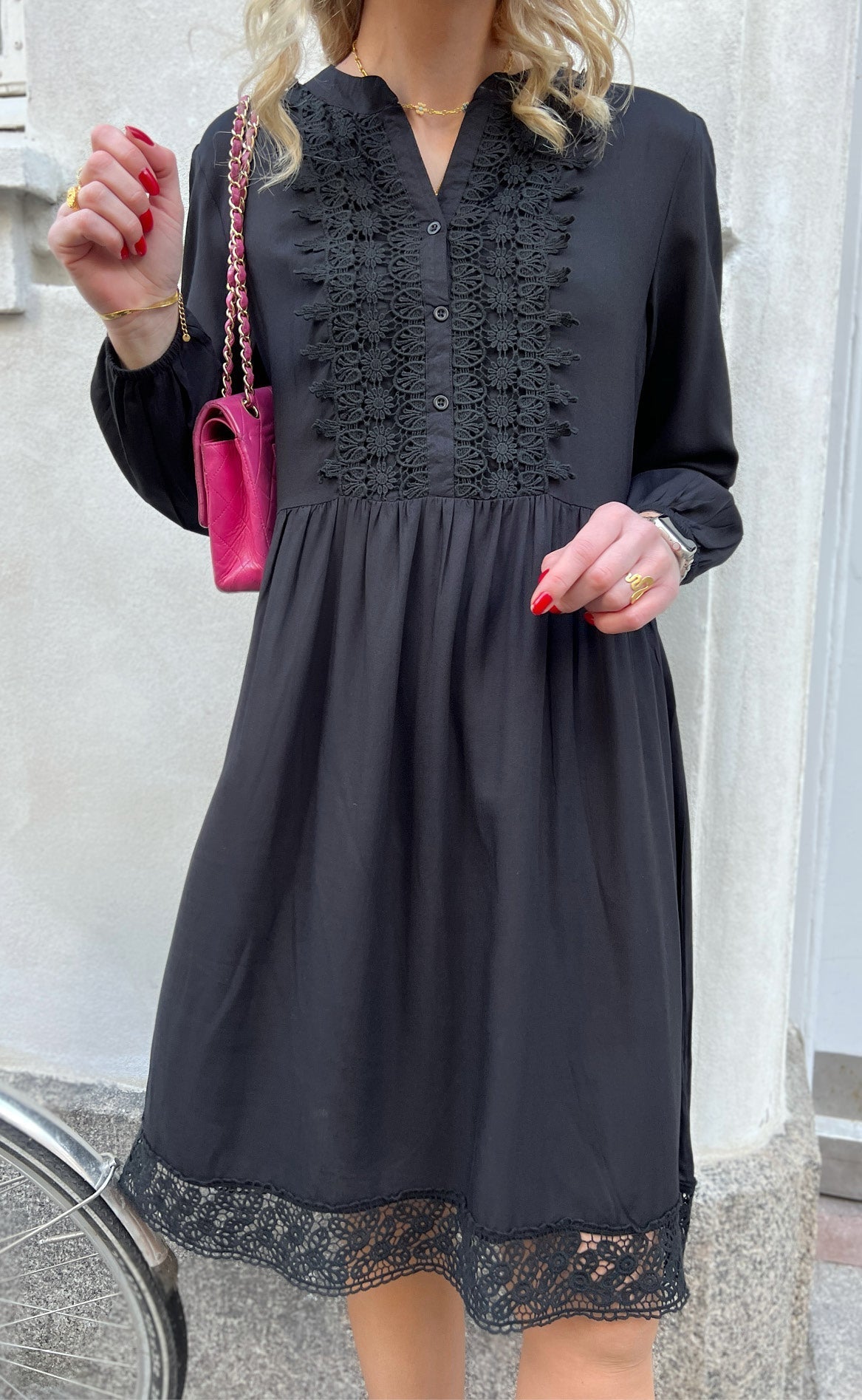 INA Copenhagen Kjole - Michella - Black