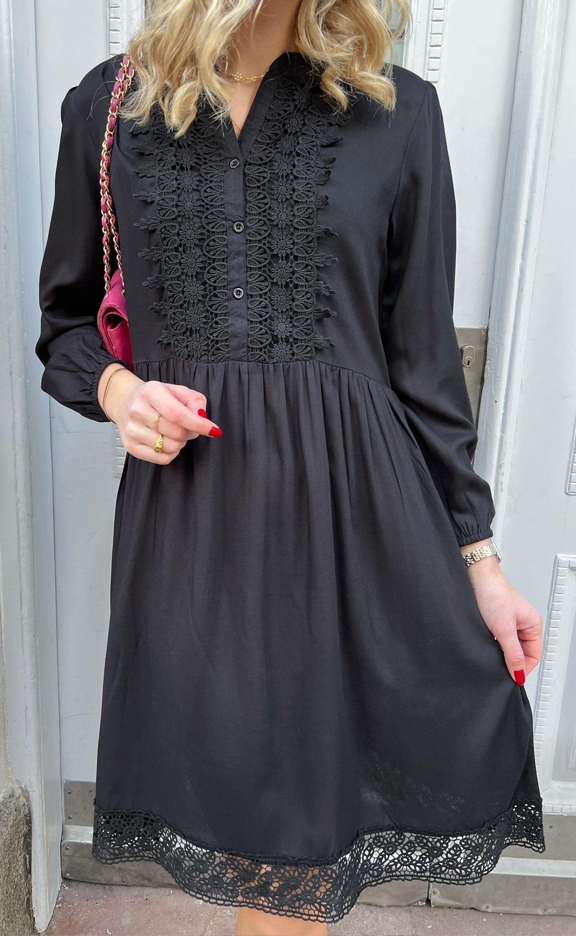 INA Copenhagen Kjole - Michella - Black