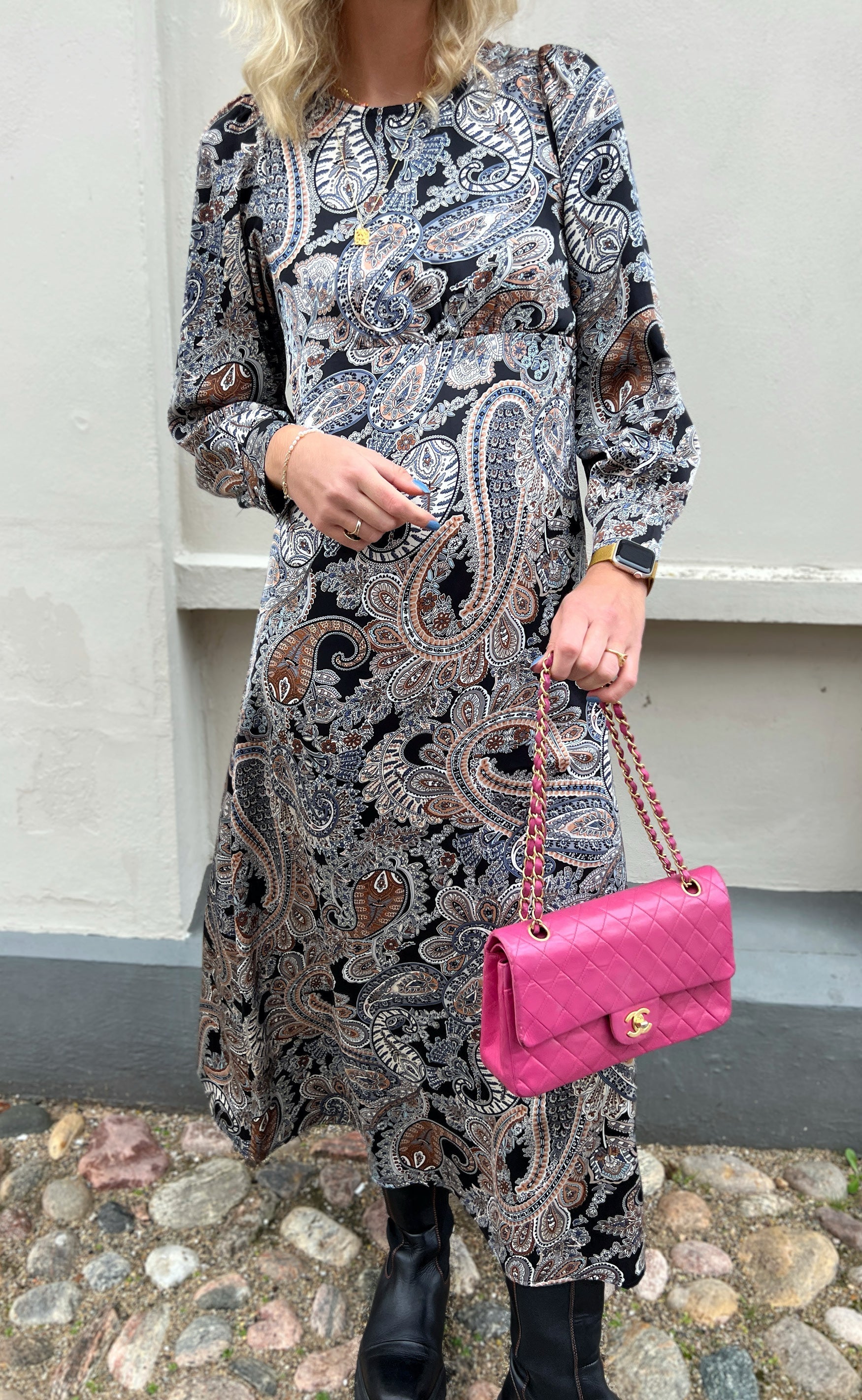 INA Copenhagen Kjole - Nova - Paisley Night