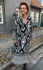 Say INA Copenhagen Kjole - Olinda - White / Black Paisley