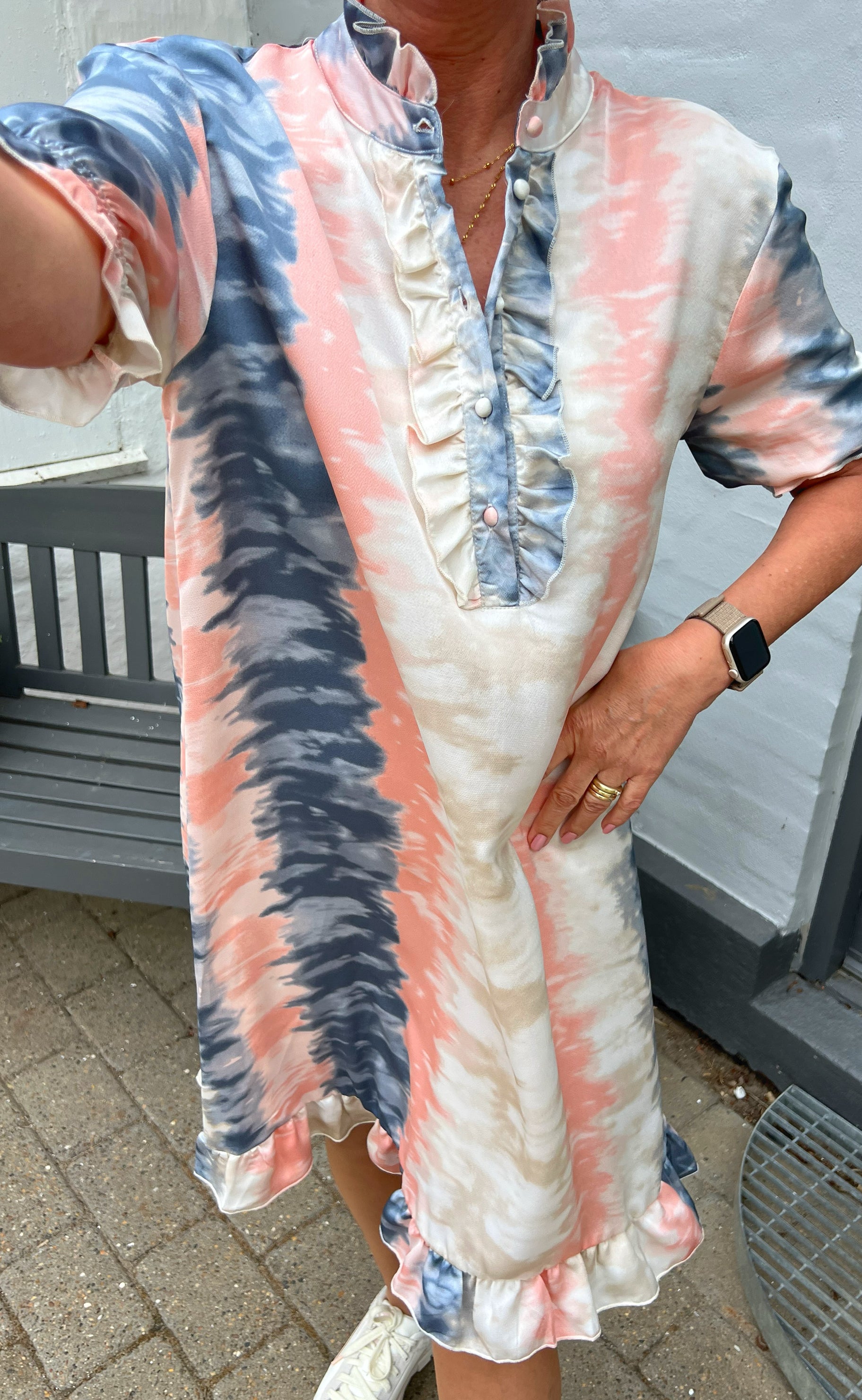 INA Copenhagen Kjole - Philine - Tie Dye