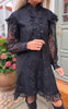 Say INA Copenhagen Kjole - Pia Lace - Black