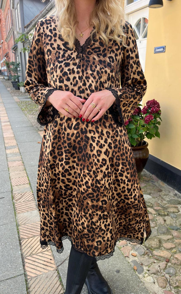 INA Copenhagen Kjole - Safina - Leopard