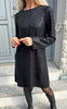 Say INA Copenhagen Kjole - Sima - Black Sequin