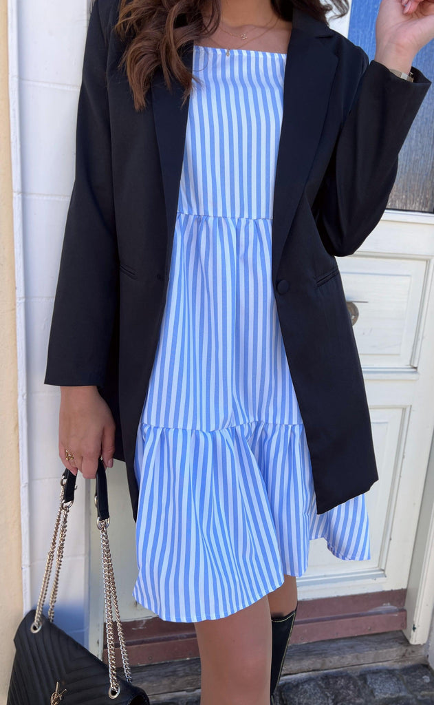 INA Copenhagen Kjole - Sisi - Blue White Stripe